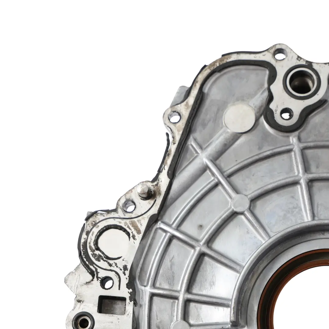 Audi A8 D4 Engine Front Crankshaft Cover Panel Plate 4.2 TDI Diesel 057103153 - SKU 057103151AA - Part number 057103151AA