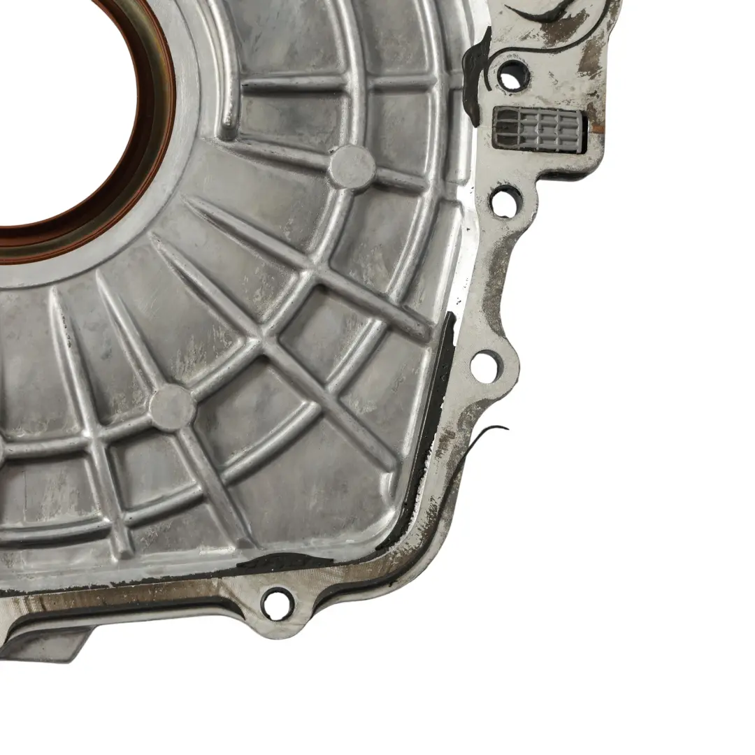Audi A8 D4 Engine Front Crankshaft Cover Panel Plate 4.2 TDI Diesel 057103153 - SKU 057103151AA - Part number 057103151AA