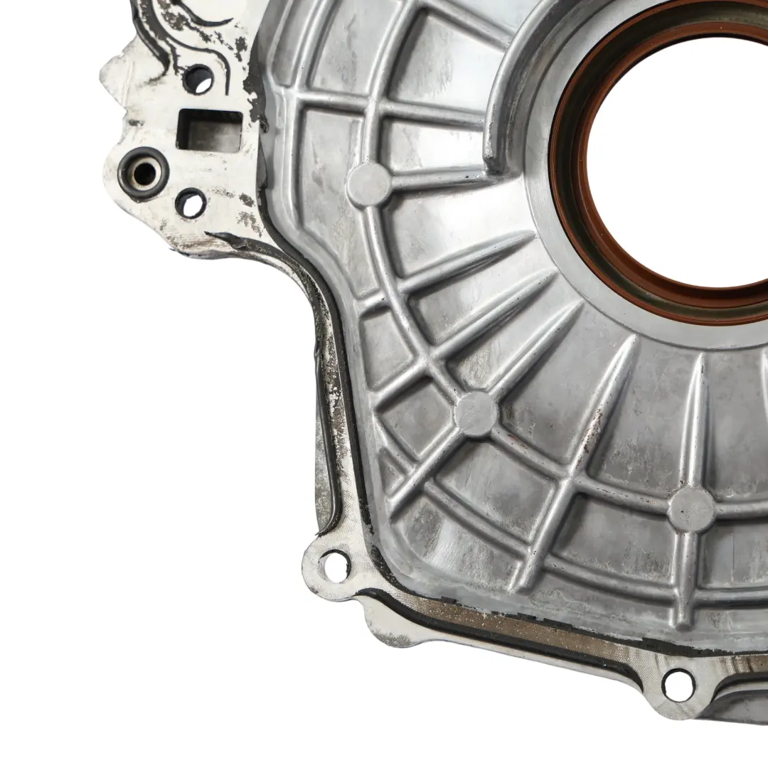 Audi A8 D4 Engine Front Crankshaft Cover Panel Plate 4.2 TDI Diesel 057103153 - SKU 057103151AA - Part number 057103151AA