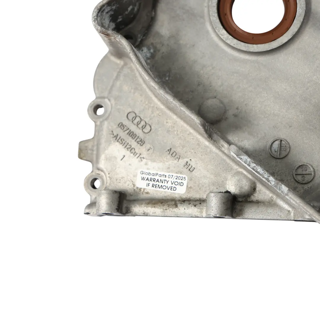 Audi A8 D4 4H Timing Belt Cover Plate Panel 4.2 V8 Diesel Quattro - SKU 057109129T - Part number 057109129T