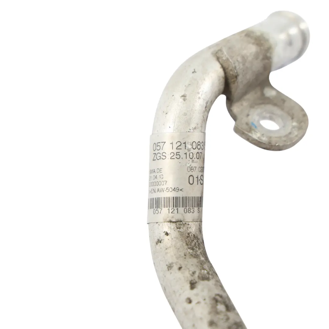 Audi A8 D4 Water Cooling Coolant Pipe Hose Line Tube 4.2 TDI Diesel - SKU 057121083S - Part number 057121083S