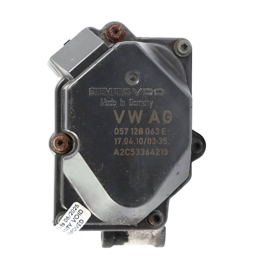 Audi Q7 4L Corps Papillon Soupape De Moteur Siemens 4.2 TDI Diesel - SKU 057128063E - Numéro de pièce 057128063E