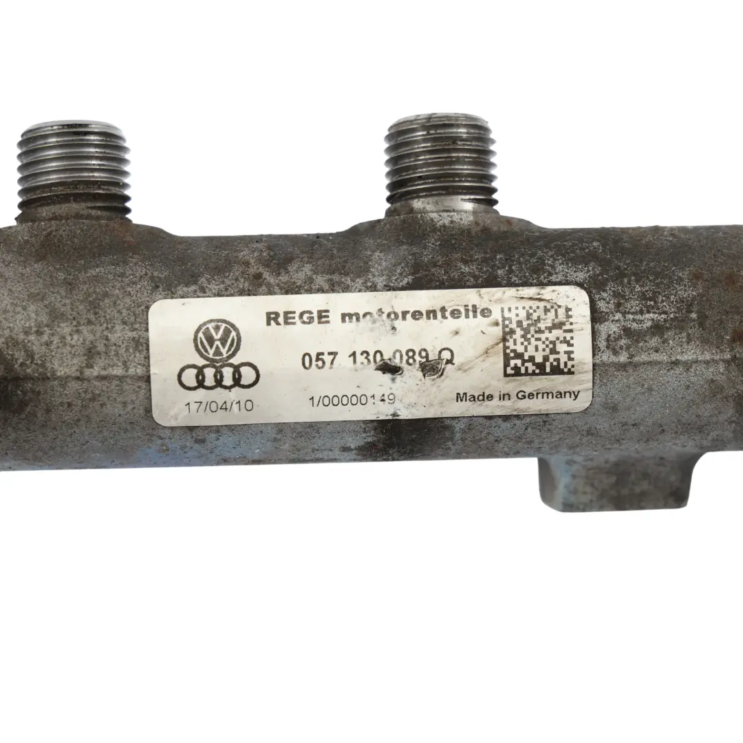 Audi A8 D4 Fuel Injector Rail Left N/S Injection Unit 4.2 TDI Diesel - SKU 057130089Q - Part number 057130089Q