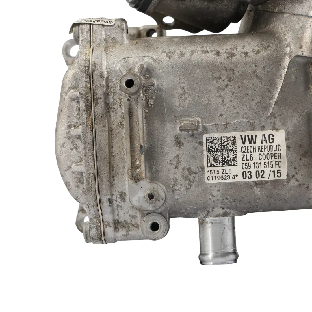 Audi A8 D4 3.0 TDI EGR Valve Diesel Engine Exhaust Cooler - SKU 059131515EK - Part number 059131515EK