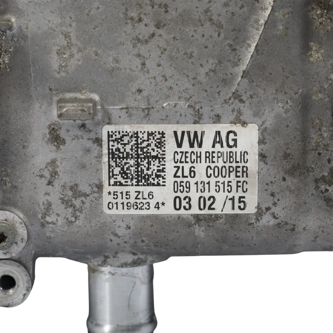 Audi A8 D4 3.0 TDI Refroidisseur Échappement Moteur Diesel Vanne EGR - SKU 059131515EK - Numéro de pièce 059131515EK