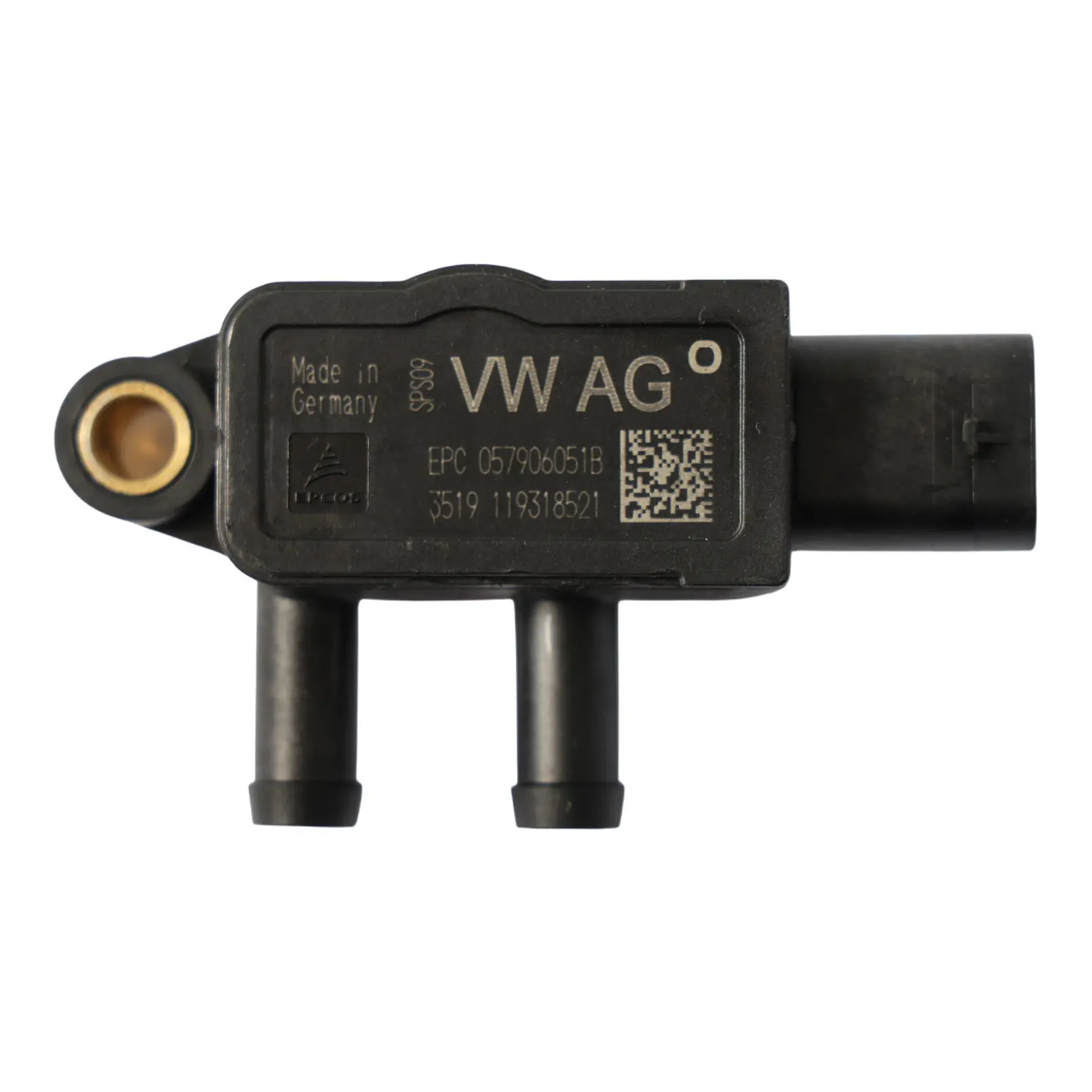 Audi S3 8V 2.0 TFSI Auspuffsteuerleitung Differenzdrucksensor 057906051B