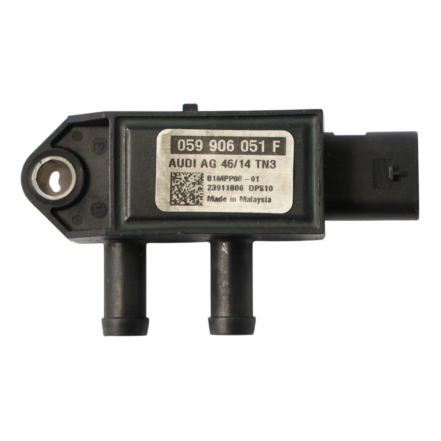 Audi A4 B8 A6 C6 A8 D4 DPF Exhaust Pressure Sensor Unit Diesel TDI 059906051A