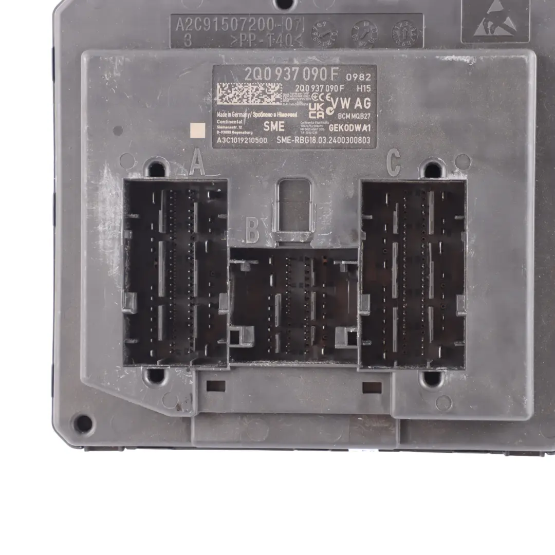 Seat Ibiza 6J FR 1.0 TSI DUSA 115HP Engine Control ECU Kit Manual - SKU 05C907309F - Part number 05C907309F