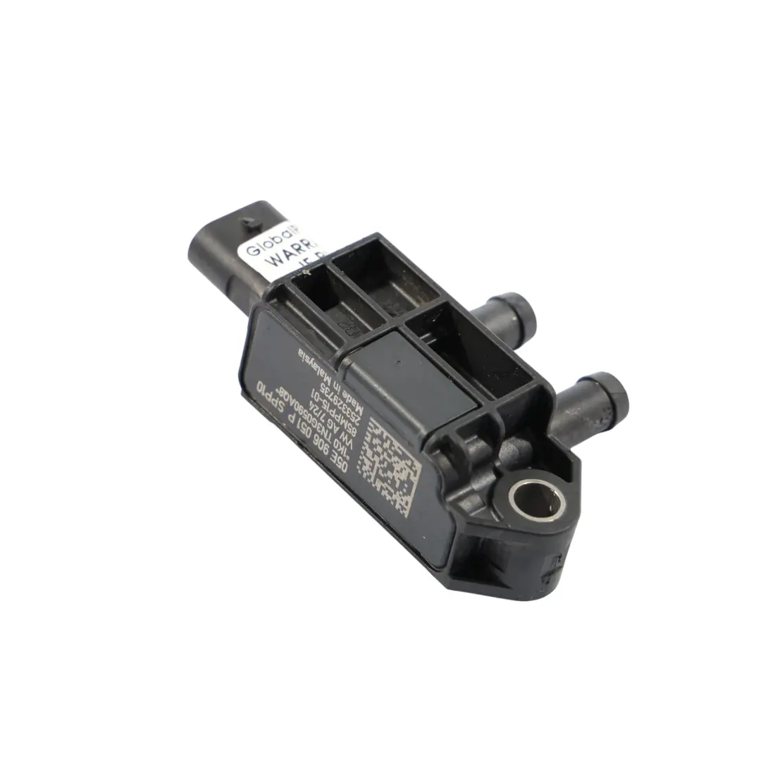 Seat Ibiza Mk5 VW Golf Mk8 Sensor De Presión Del DPF De Escape - SKU 05E906051P - Número de pieza 05E906051P