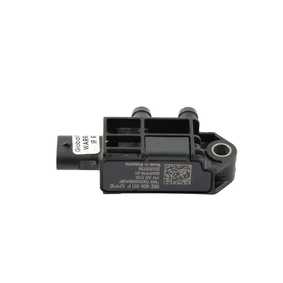 Seat Ibiza Mk5 VW Golf Mk8 Sensor De Presión Del DPF De Escape - SKU 05E906051P - Número de pieza 05E906051P