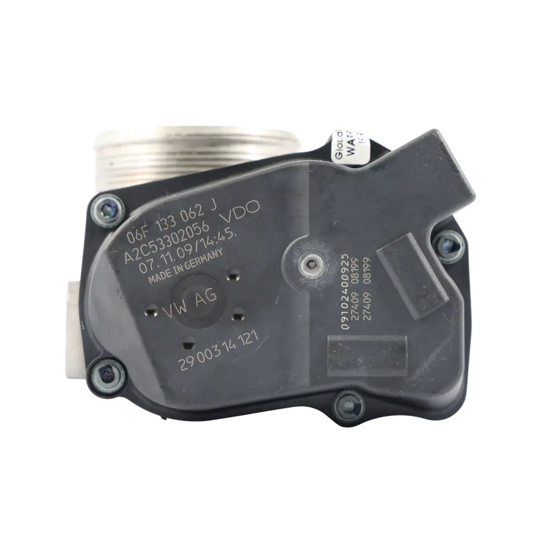 Corpo Farfallato Motore Benzina per Audi A4 S4 B8 Q5 8R con numero di parte 06F133062J Audi A4 S4 B8 Q5 8R Corpo Farfallato Motore Benzina - SKU 06F133062J - Numero di parte 06F133062J