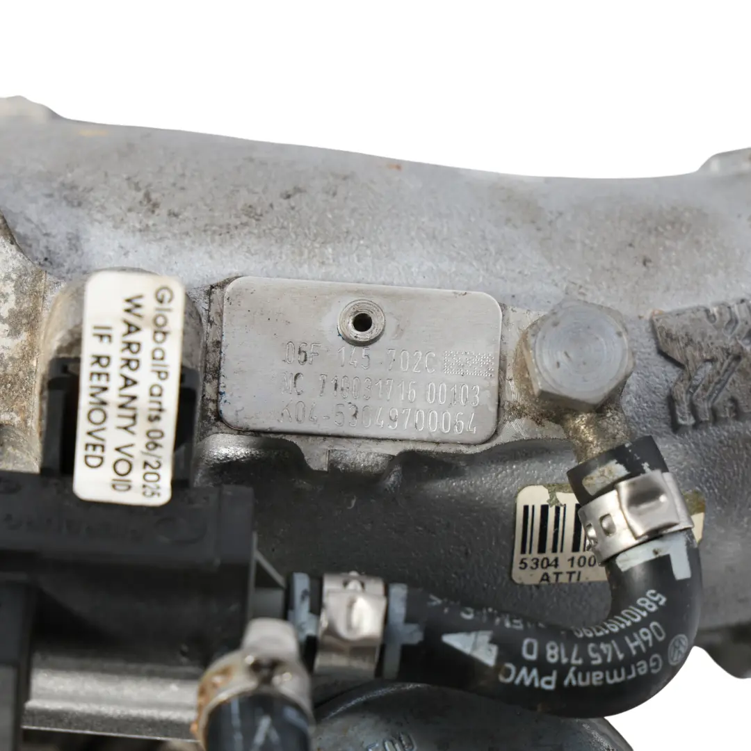 Audi S3 8P Motor Turbolader Turbo 2.0 TFSI CDLA Benziner - SKU 06F145702C - Teilenummer 06F145702C