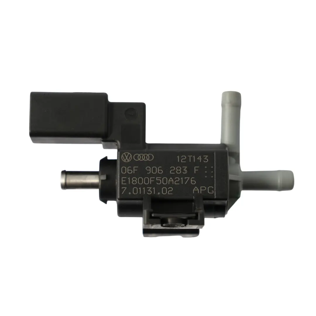 Pressure Solenoid Valve Control to Audi A3 8P TFSI Petrol Boost with Part number 06F906283F Audi A3 8P TFSI Petrol Boost Pressure Solenoid Valve Control - SKU 06F906283F-1 - Part number 06F906283F