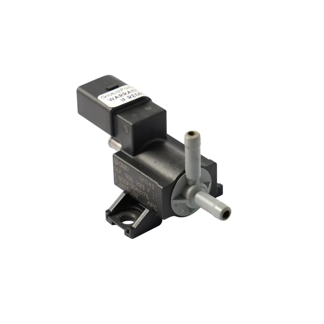 Benzin Ladedruck Magnetventilsteuerung für Audi A3 8P TFSI mit Teilenummer 06F906283F Audi A3 8P TFSI Benzin Ladedruck Magnetventilsteuerung - SKU 06F906283F-1 - Teilenummer 06F906283F