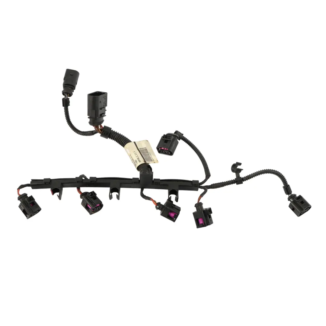 Injectors Wiring Harness to Audi TT 8J 2.0 TFSI Petrol Fuel with Part number 06F971082F Audi TT 8J 2.0 TFSI Petrol Fuel Injectors Wiring Harness - SKU 06F971082F-1 - Part number 06F971082F