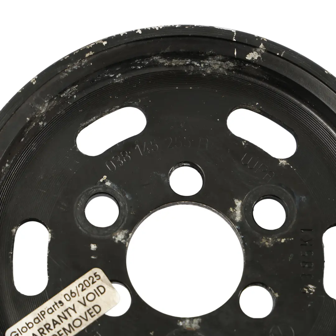 Polea Bomba Dirección Asistida Rueda 06H145255B para Audi A4 B7 Q5 8R con número de pieza 06H145255E Audi A4 B7 Q5 8R Polea Bomba Dirección Asistida Rueda 06H145255B - SKU 06H145255E - Número de pieza 06H145255E