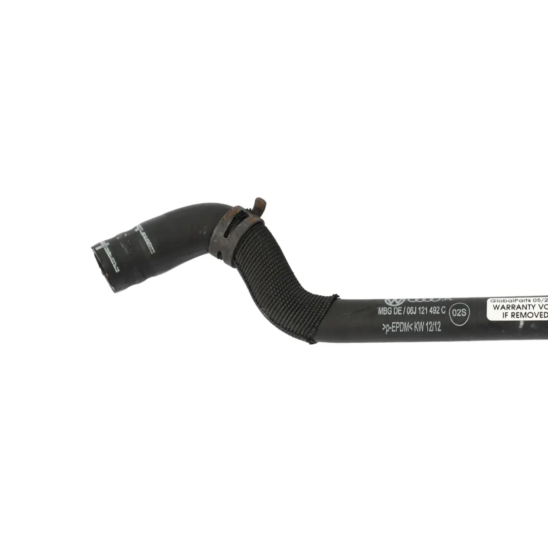 1Z 2.0 TSI Turbolader Wasser Kühlmittel Schlauch für Skoda Octavia RS mit Teilenummer 06J121492C Skoda Octavia RS 1Z 2.0 TSI Turbolader Wasser Kühlmittel Schlauch - SKU 06J121492C - Teilenummer 06J121492C