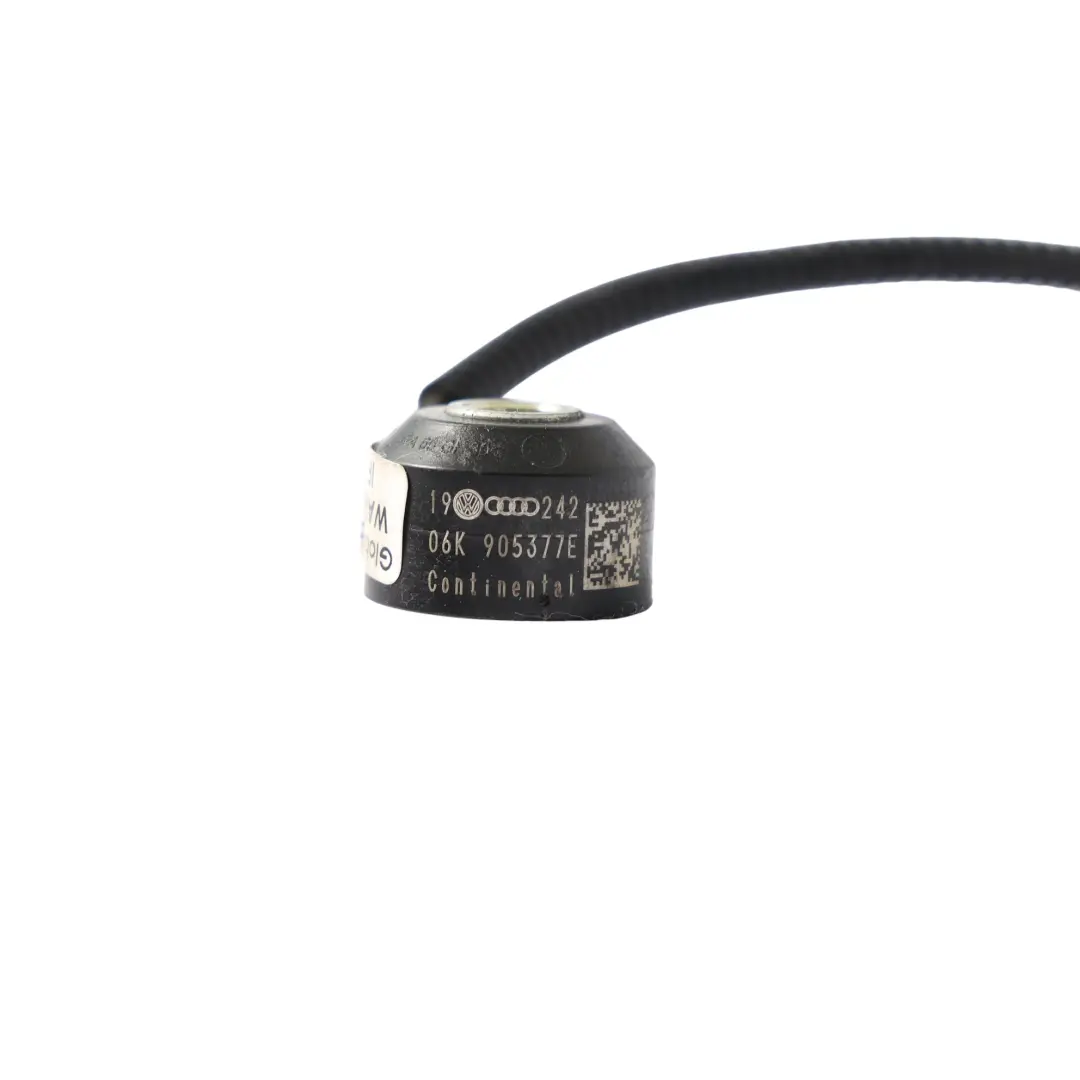 Bloque Motor Ping Knock Sensor para Audi A3 S3 8V 2.0 TFSI con número de pieza 06K905377E Audi A3 S3 8V 2.0 TFSI Bloque Motor Ping Knock Sensor - SKU 06K905377E - Número de pieza 06K905377E