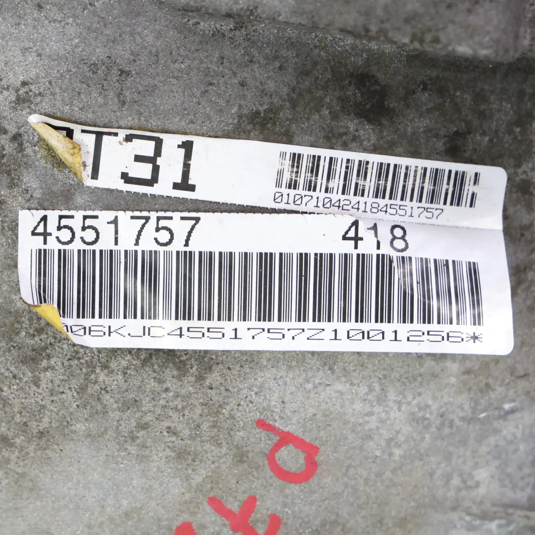 Audi A6 C6 4F 3.0 TDI Quattro Automatic Gearbox 6 Speed KJC WARRANTY - SKU 09L300040TX-1 - Part number 09L300040TX