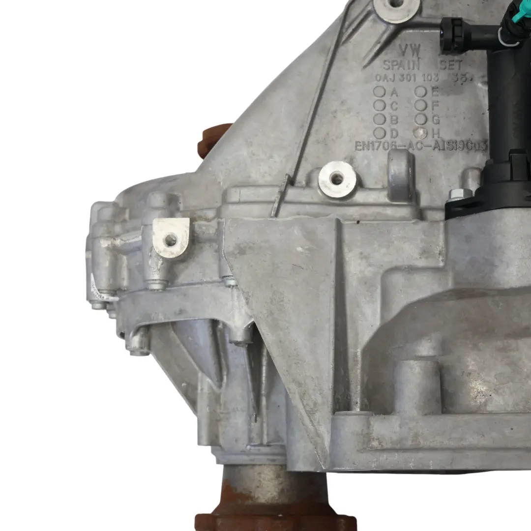 Mk5 6J 1.0 TSI DUSA Manual Gearbox 6 Speed VGR WARRANTY to Seat Ibiza with Part number 0AJ300044D Seat Ibiza Mk5 6J 1.0 TSI DUSA Manual Gearbox 6 Speed VGR WARRANTY - SKU 0AJ300044D - Part number 0AJ300044D