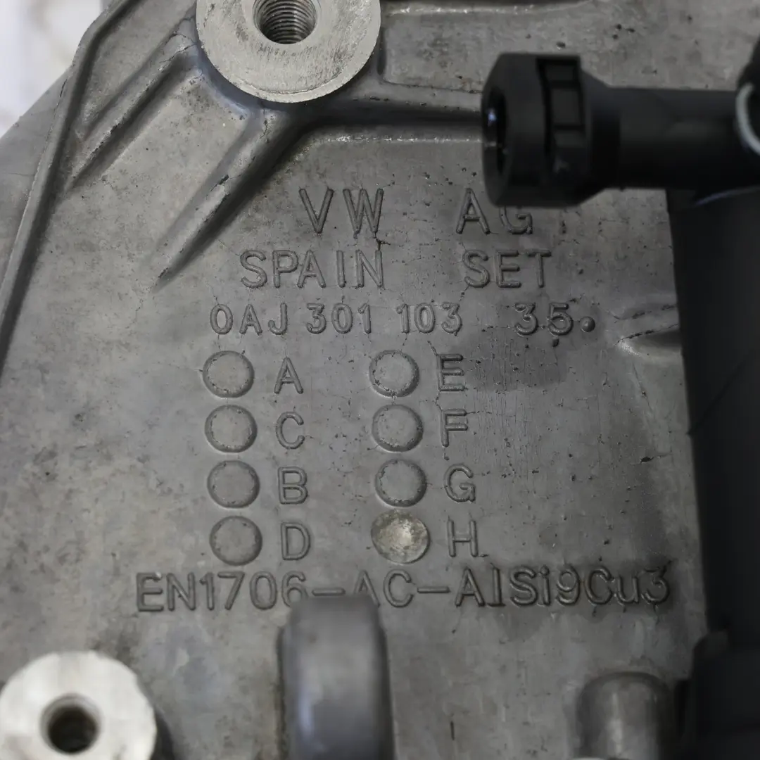 Mk5 6J 1.0 TSI DUSA Manual Gearbox 6 Speed VGR WARRANTY to Seat Ibiza with Part number 0AJ300044D Seat Ibiza Mk5 6J 1.0 TSI DUSA Manual Gearbox 6 Speed VGR WARRANTY - SKU 0AJ300044D - Part number 0AJ300044D