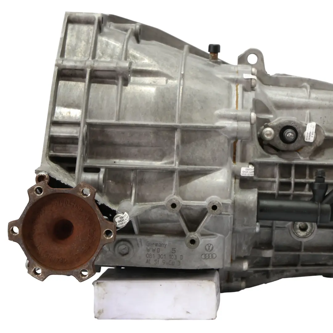 Gearbox Transmission 6 Speed LLV WARRANTY to Audi A4 B8 1.8 TFSI Manual with Part number 0B1300027E Audi A4 B8 1.8 TFSI Manual Gearbox Transmission 6 Speed LLV WARRANTY - SKU 0B1300027E - Part number 0B1300027E