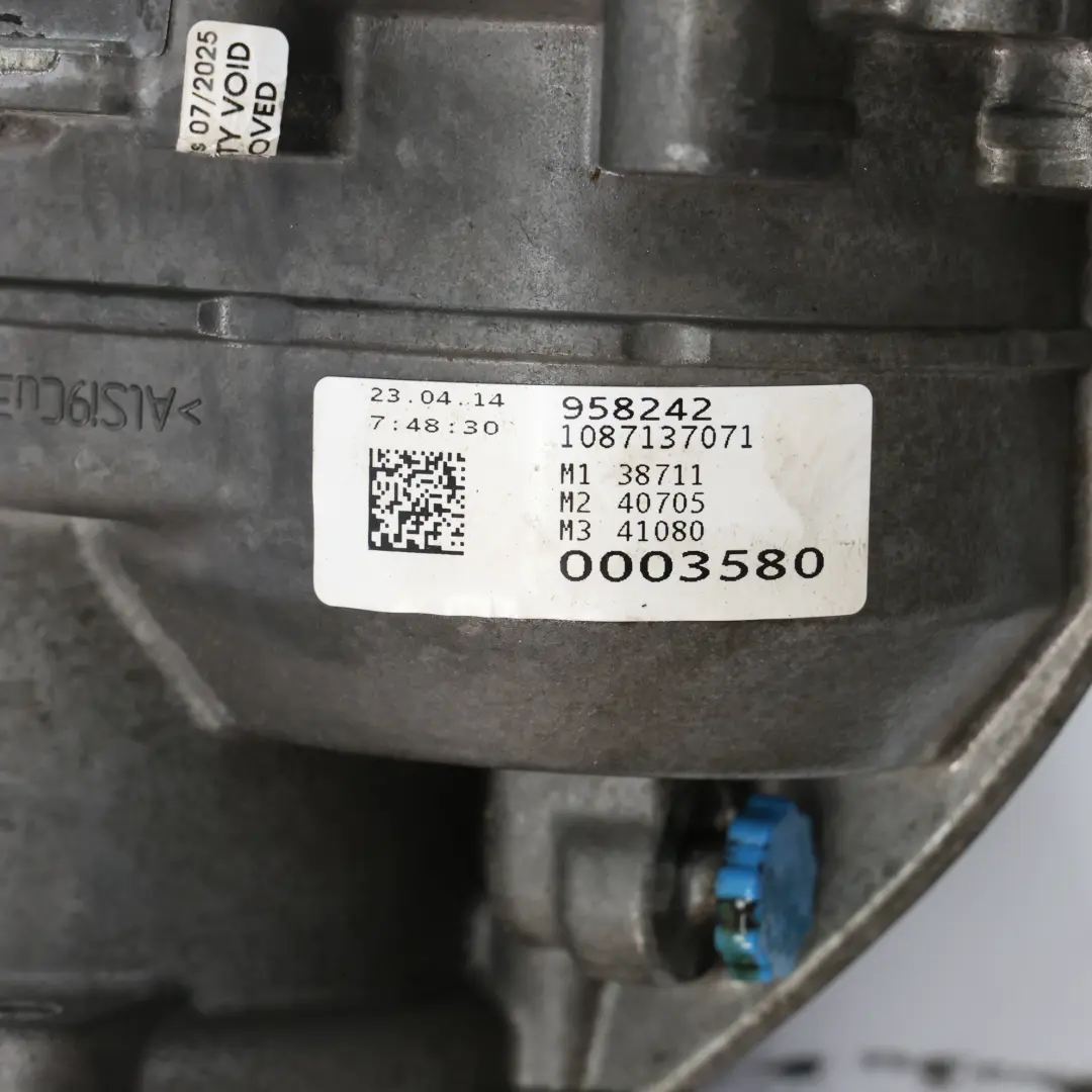 Audi A7 4G 3.0 TDI CGQB Quattro Cambios Automática NVF Juego Kit 1087437252 - SKU 0BK300038H-1 - Número de pieza 0BK300038H