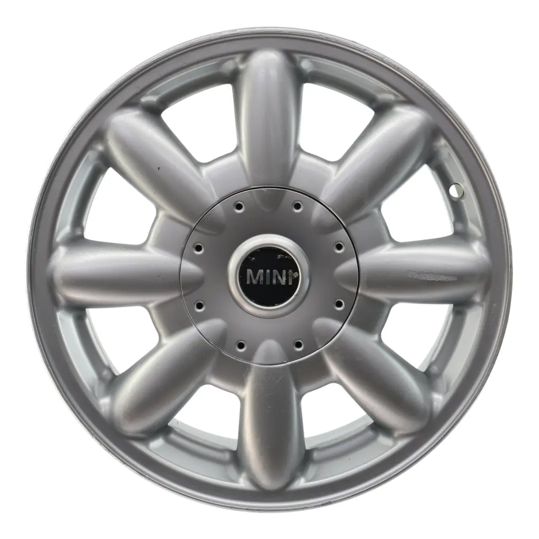 Mini Cooper One R50 R52 Argento Cerchio in lega 15" 5,5J ET:45 a 8 razze 82 - SKU 1512347-1 - Numero di parte 1512347