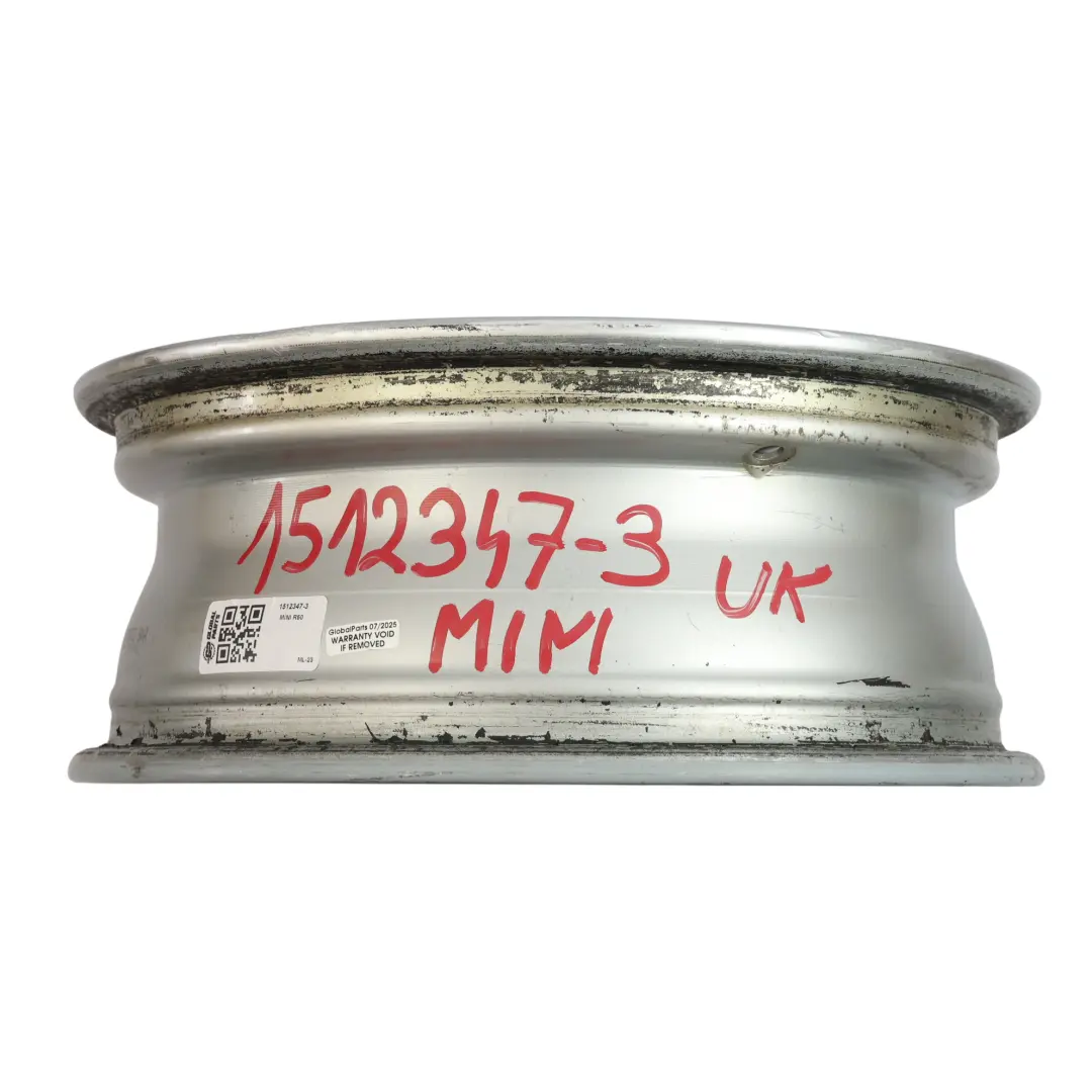 Mini Cooper One R50 R52 Silver Wheel Alloy Rim 15" 5,5J ET:45 8-Spoke 82 - SKU 1512347-3 - Part number 1512347