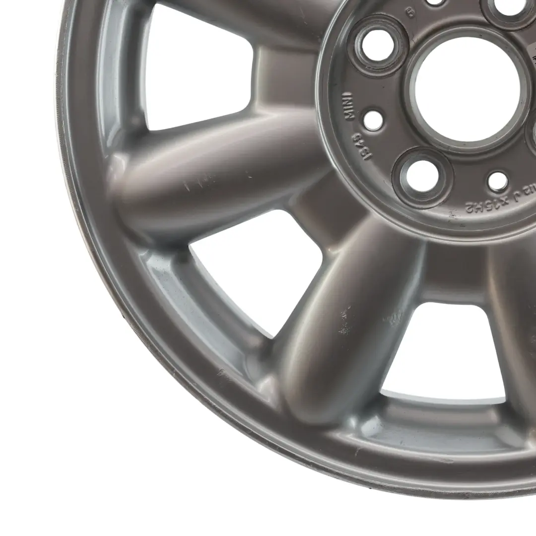 Alloy Rim 15" 5,5J ET:45 8-Spoke 82 to Mini Cooper One R50 R52 Silver Wheel with Part number 1512347 Mini Cooper One R50 R52 Silver Wheel Alloy Rim 15" 5,5J ET:45 8-Spoke 82 - SKU 1512347-3 - Part number 1512347