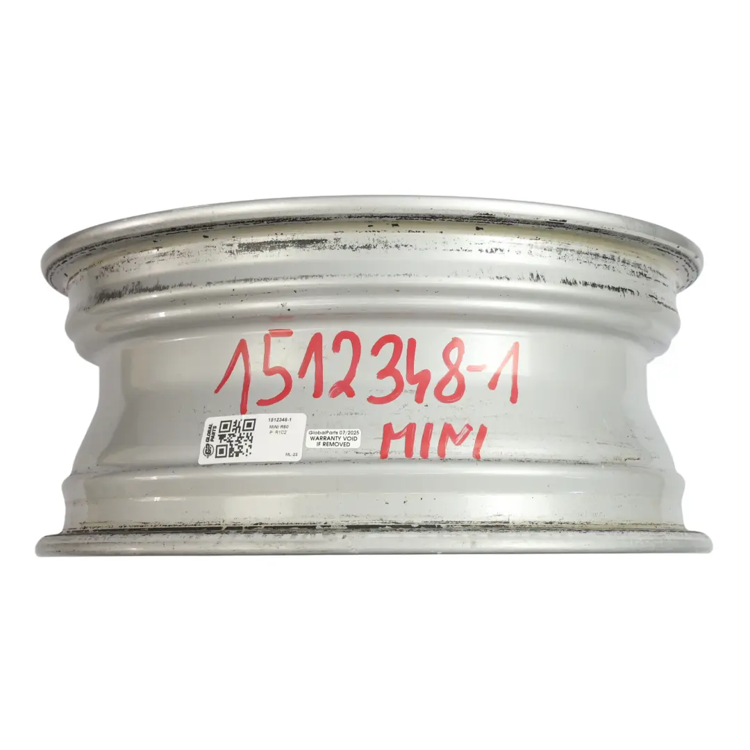 Mini Cooper One R50 R52 Silver Wheel Alloy Rim 16 6,5J ET:48 5-Spider Spoke 83 - SKU 1512348-1 - Part number 1512348