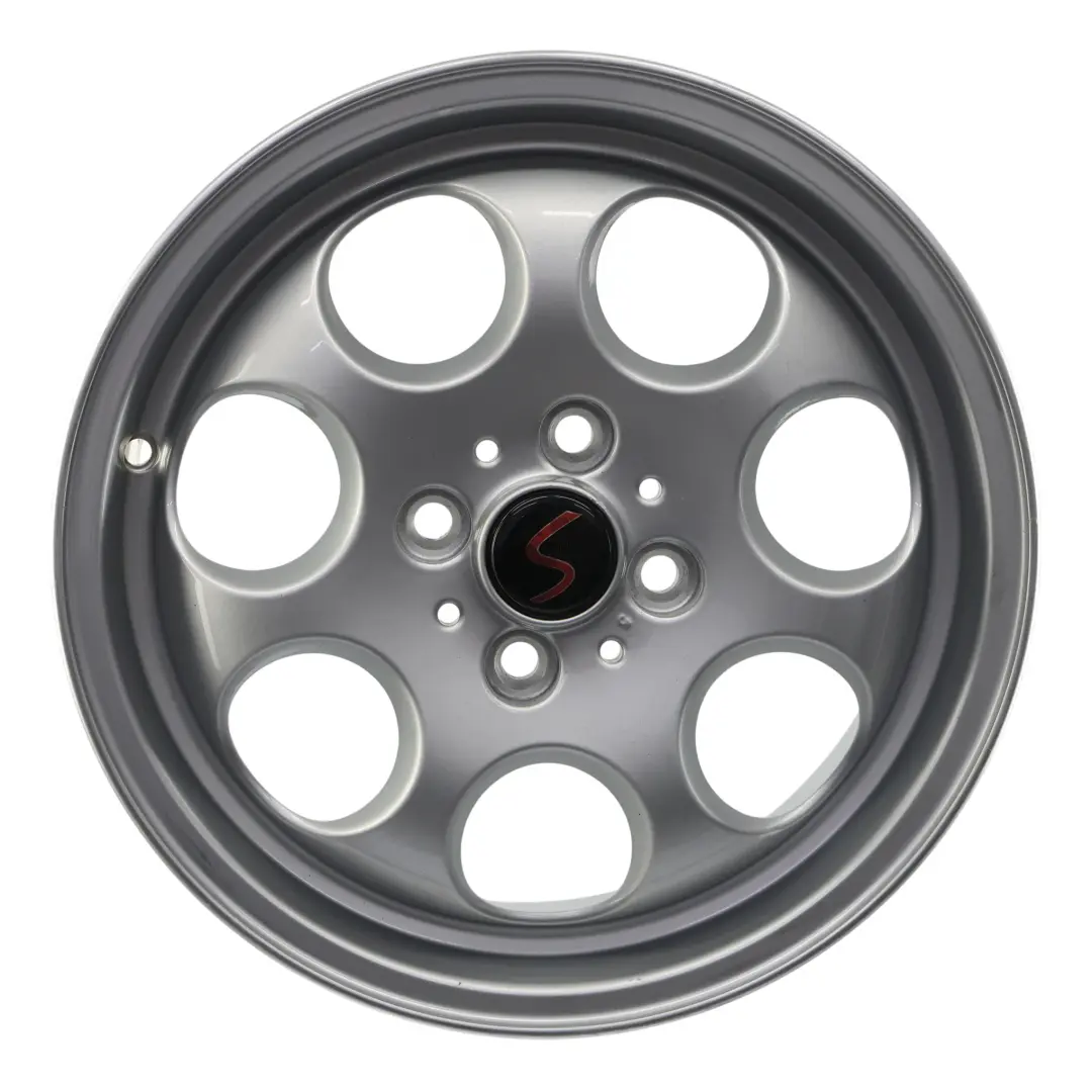 Mini Cooper R50 R56 Argent Alliage 15" 5,5J ET:45 Roue 7 Trou 81 - SKU 1512458-1 - Numéro de pièce 1512458