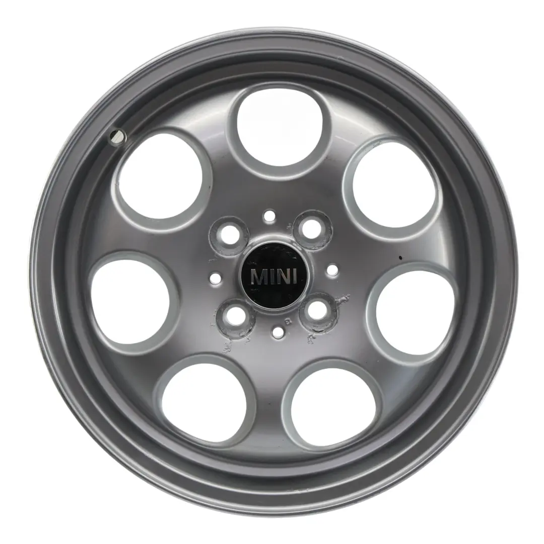 Mini Cooper One R50 R55 R56 R57 Silver Wheel Alloy Rim 15" 5,5J ET:45 7-Hole 81 - SKU 1512458-2 - Part number 1512458