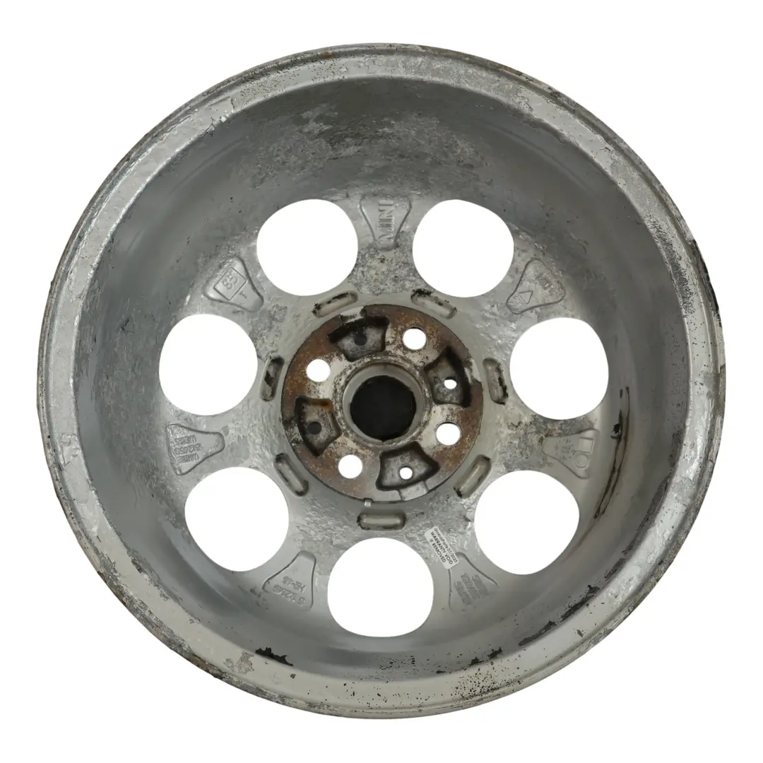 Mini Cooper One R50 R55 R56 R57 Silver Wheel Alloy Rim 15" 5,5J ET:45 7-Hole 81 - SKU 1512458-2 - Part number 1512458