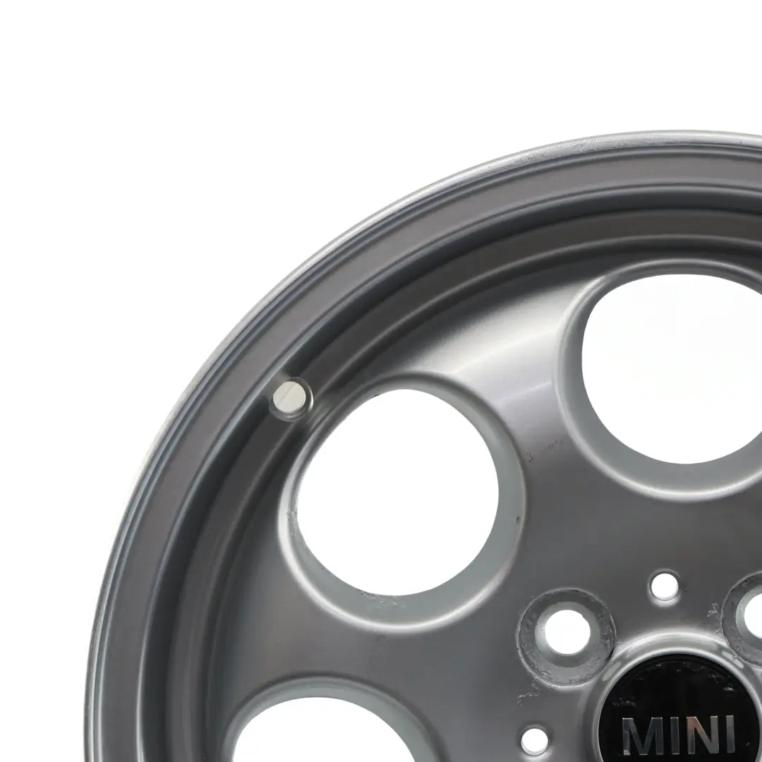 Mini Cooper One R50 R55 R56 R57 Silver Wheel Alloy Rim 15" 5,5J ET:45 7-Hole 81 - SKU 1512458-2 - Part number 1512458