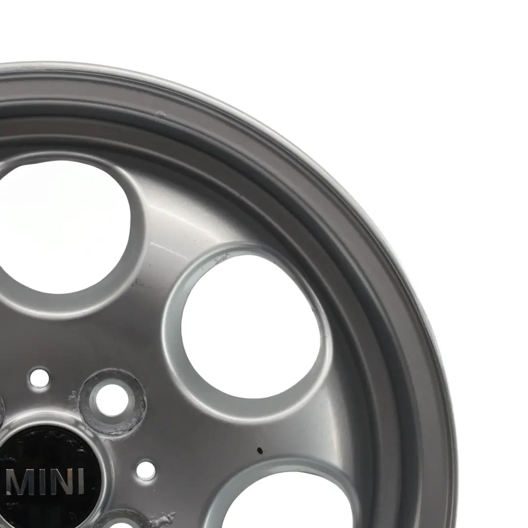 Mini Cooper One R50 R55 R56 R57 Silver Wheel Alloy Rim 15" 5,5J ET:45 7-Hole 81 - SKU 1512458-2 - Part number 1512458