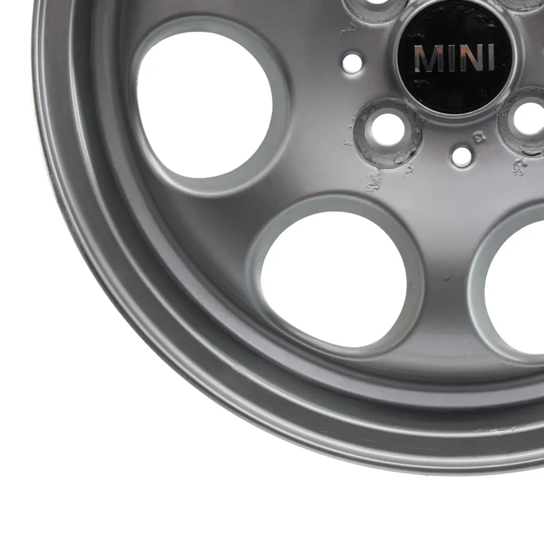 Mini Cooper One R50 R55 R56 R57 Silver Wheel Alloy Rim 15" 5,5J ET:45 7-Hole 81 - SKU 1512458-2 - Part number 1512458