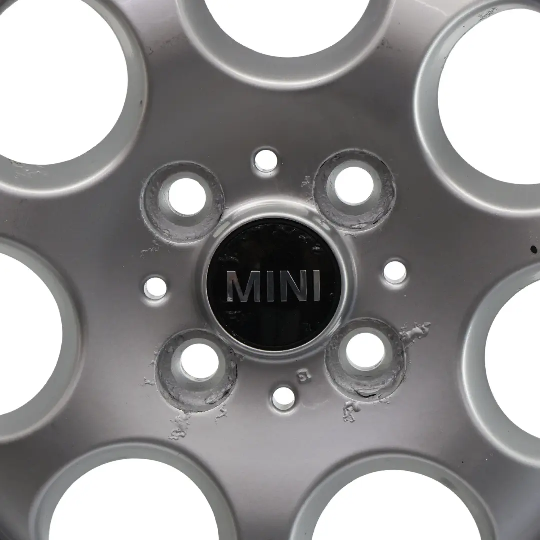 Mini Cooper One R50 R55 R56 R57 Silver Wheel Alloy Rim 15" 5,5J ET:45 7-Hole 81 - SKU 1512458-2 - Part number 1512458
