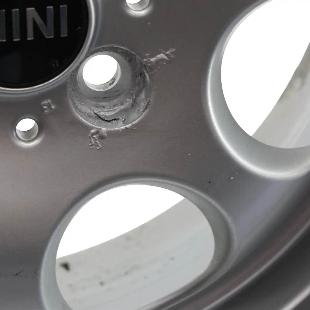 Mini Cooper One R50 R55 R56 R57 Silver Wheel Alloy Rim 15" 5,5J ET:45 7-Hole 81 - SKU 1512458-2 - Part number 1512458