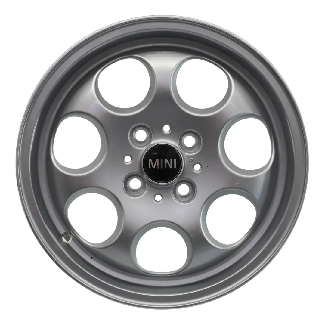 Mini Cooper One R50 R55 R56 R57 Silver Wheel Alloy Rim 15" 5,5J ET:45 7-Hole 81 - SKU 1512458-5 - Part number 1512458