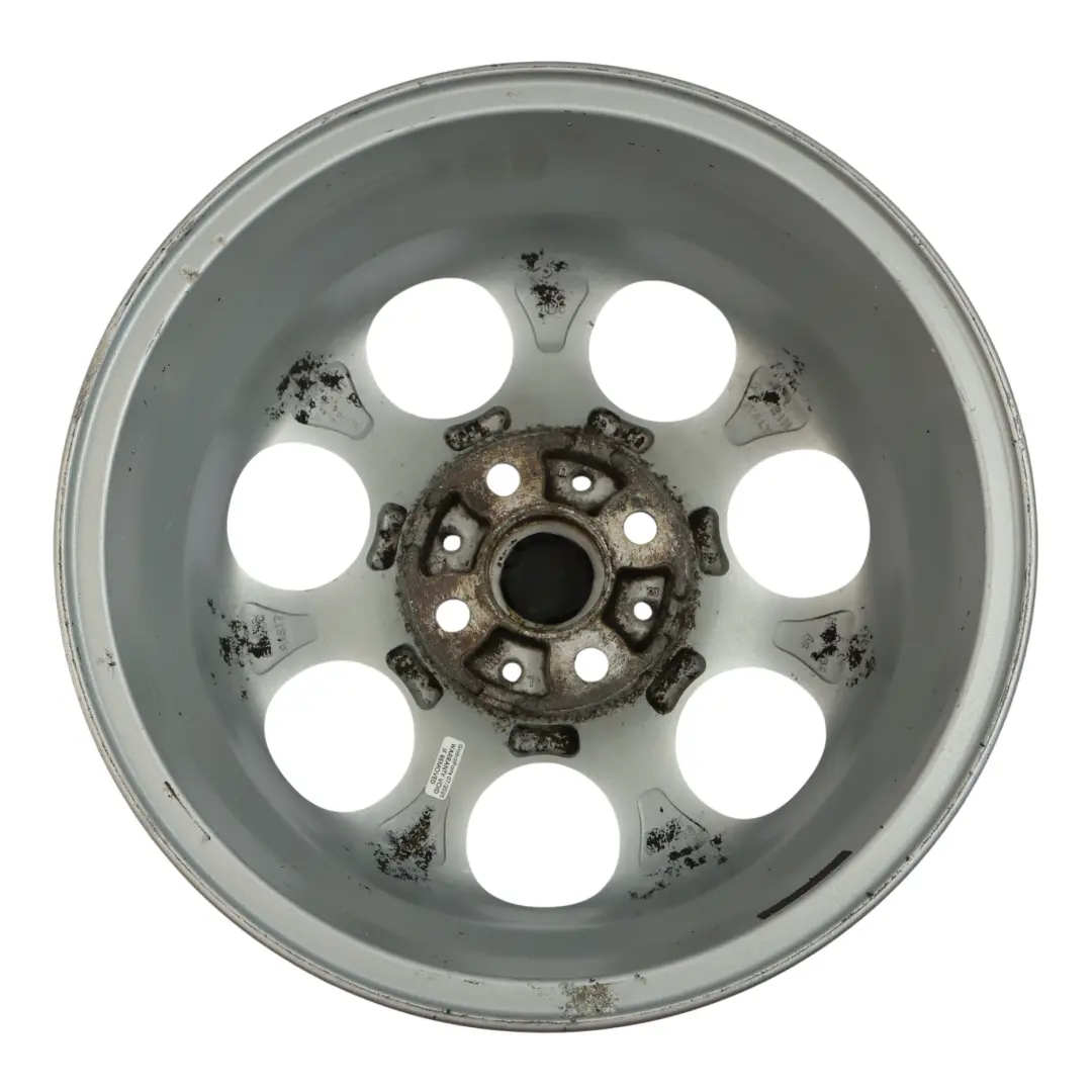Mini Cooper One R50 R55 R56 R57 Silver Wheel Alloy Rim 15" 5,5J ET:45 7-Hole 81 - SKU 1512458-9 - Part number 1512458