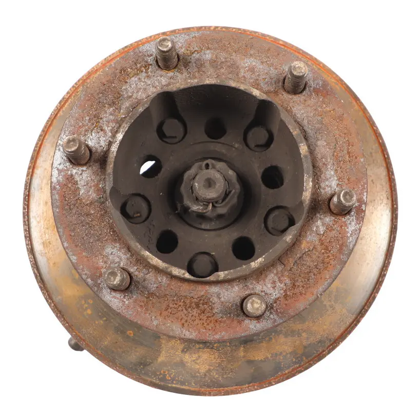 Front Hub Knuckle Wheel Carrier Bearing Plate Left N/S to Ford Transit MK7 with Part number 1743037 Ford Transit MK7 Front Hub Knuckle Wheel Carrier Bearing Plate Left N/S - SKU 1743037-2 - Part number 1743037