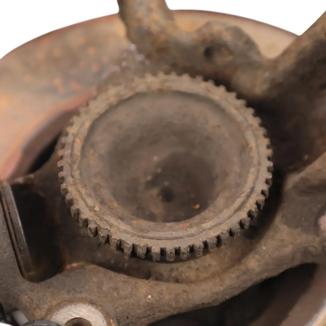 Front Hub Knuckle Wheel Carrier Bearing Plate Left N/S to Ford Transit MK7 with Part number 1743037 Ford Transit MK7 Front Hub Knuckle Wheel Carrier Bearing Plate Left N/S - SKU 1743037-2 - Part number 1743037