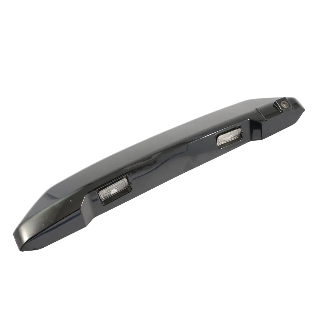 Ford Transit Custom Mk1 Tailgate Number Plate Light Trim Camera Shadow Black-G1 - SKU 1855438-SHA - Part number 1855438-SHA