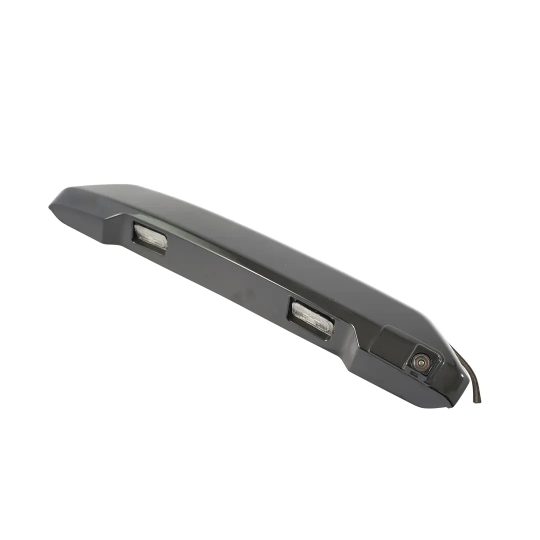 Ford Transit Custom Mk1 Tailgate Number Plate Light Trim Camera Shadow Black-G1 - SKU 1855438-SHA - Part number 1855438-SHA