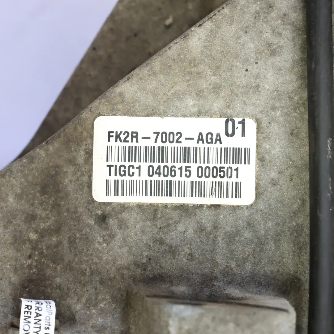 Ford Transit Custom Manual Gearbox VMT6 FK2R-7002-AGA FWD WARRANTY - SKU 1876898 - Part number 1876898