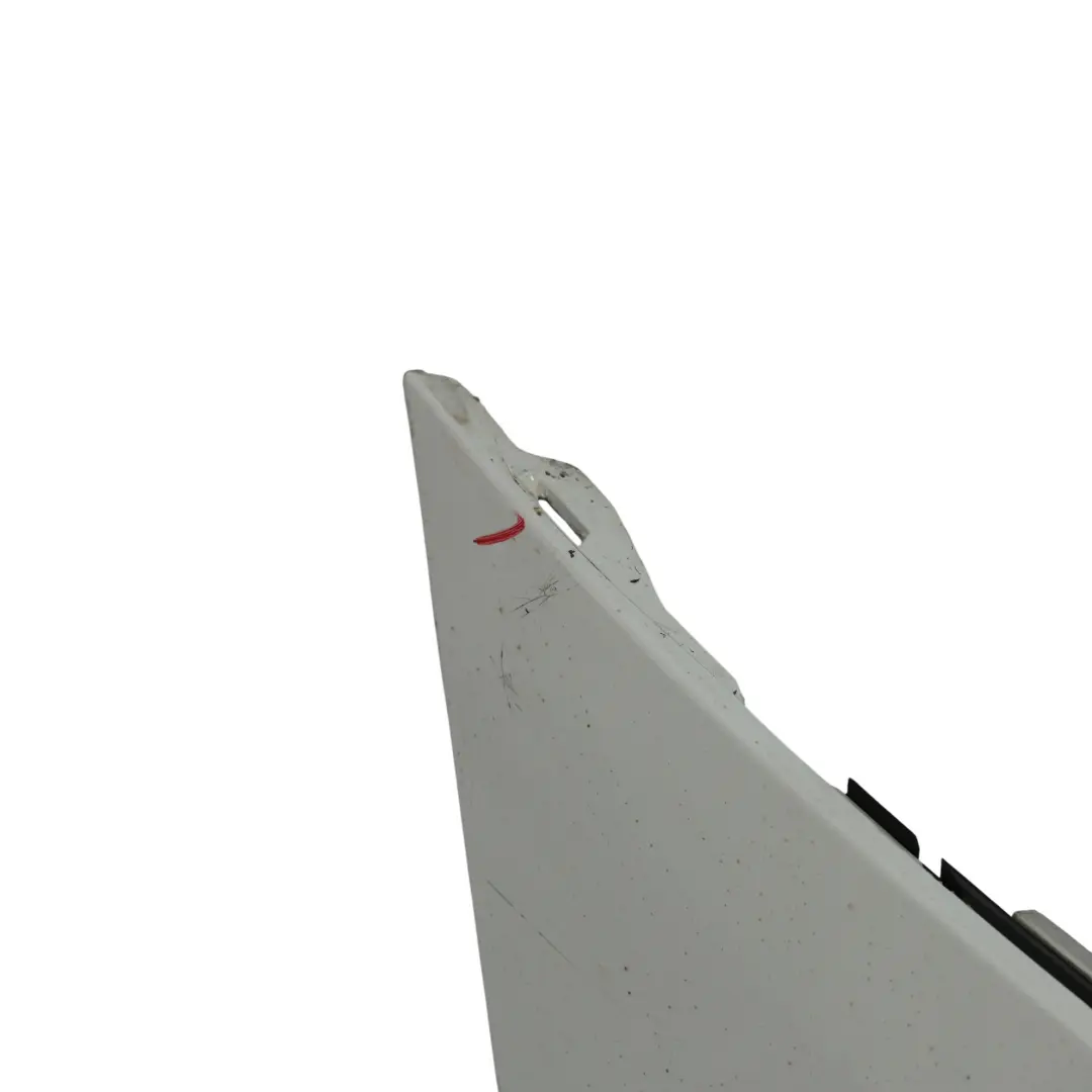 Front Bumper Upper Trim Panel Cover Grille Frozen White Z2 to Ford Transit Connect with Part number 1897674 Ford Transit Connect Front Bumper Upper Trim Panel Cover Grille Frozen White Z2 - SKU 1897674-FW - Part number 1897674