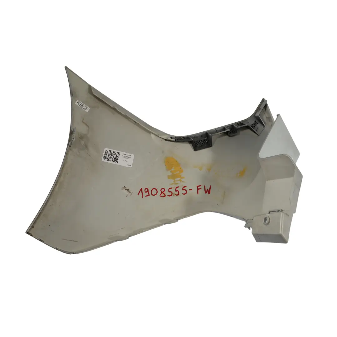 Bumper Finisher Right O/S Frozen White - Z2 1908555 to Ford Transit Connect Rear with Part number 1908555-FW Ford Transit Connect Rear Bumper Finisher Right O/S Frozen White - Z2 1908555 - SKU 1908555-FW - Part number 1908555-FW