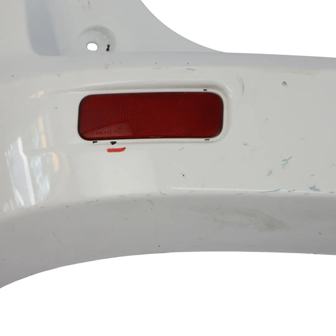 Bumper Trim Panel Rear Cover Frozen White - Z2 to Ford Transit Connect with Part number 1923652 Ford Transit Connect Bumper Trim Panel Rear Cover Frozen White - Z2 - SKU 1923652-FW - Part number 1923652
