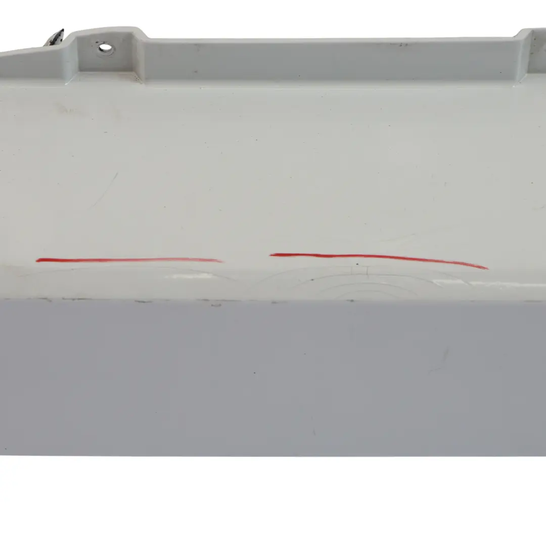 Bumper Trim Panel Rear Cover Frozen White - Z2 to Ford Transit Connect with Part number 1923652 Ford Transit Connect Bumper Trim Panel Rear Cover Frozen White - Z2 - SKU 1923652-FW - Part number 1923652